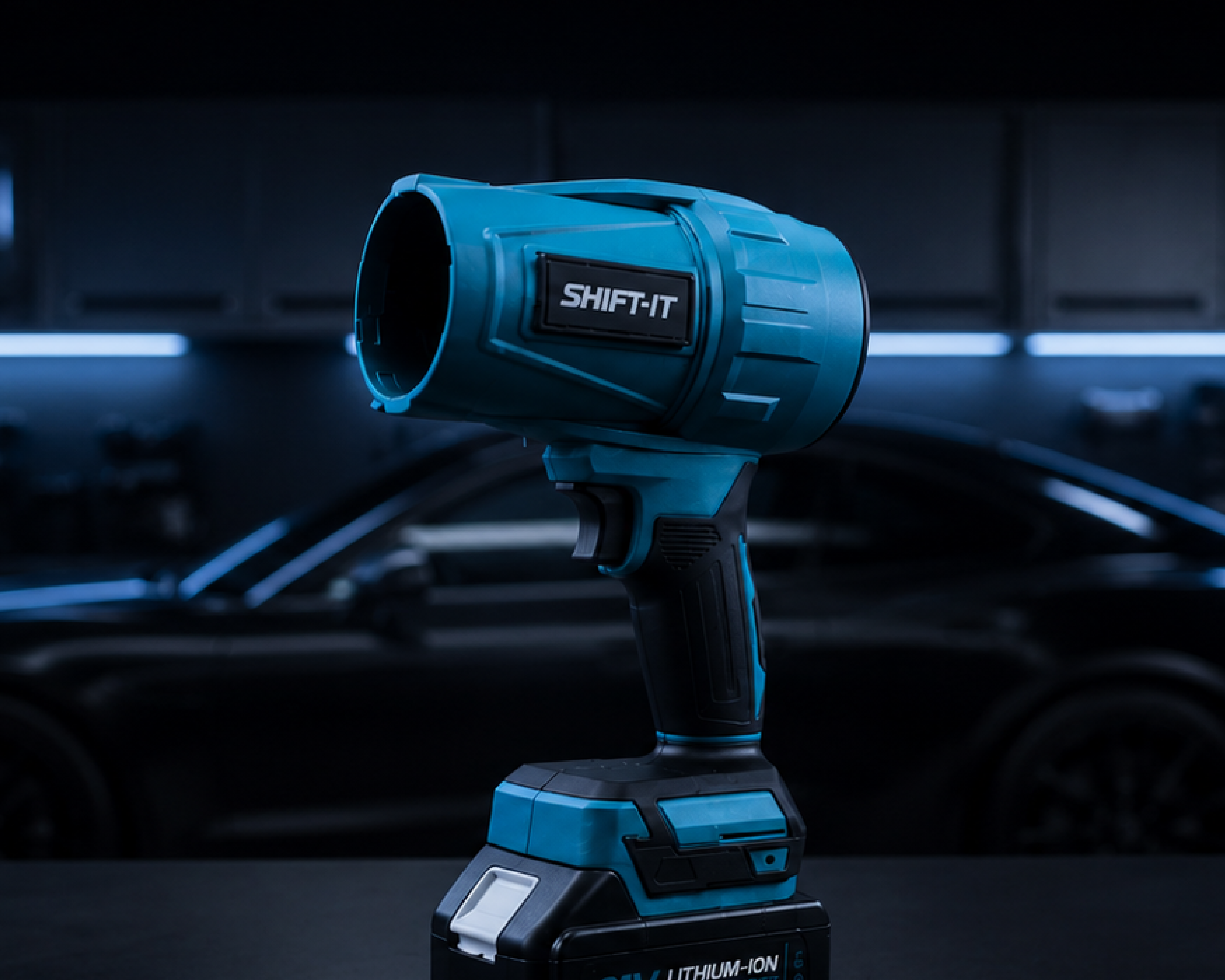 High-Speed Air Blower (Blue)