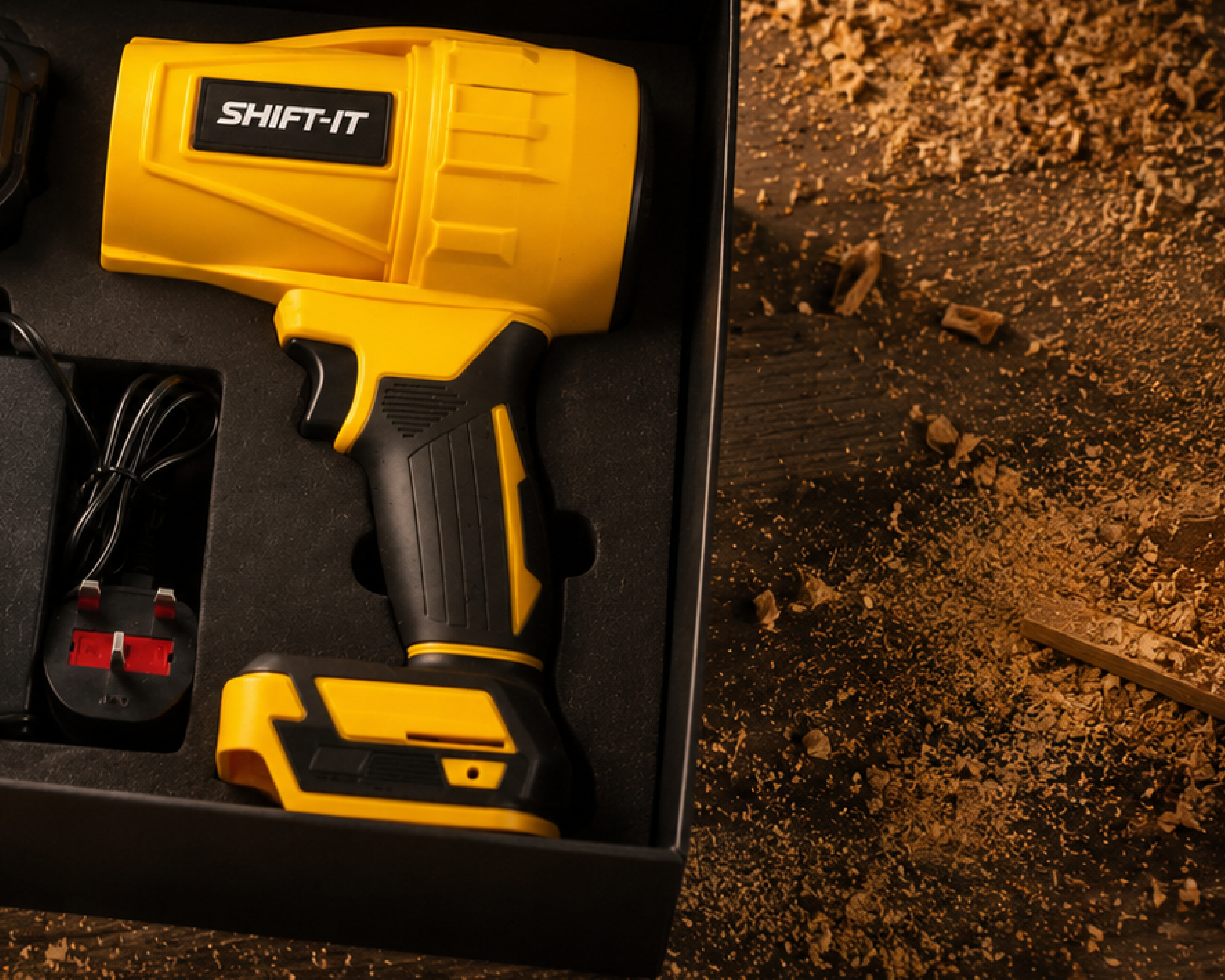 High-Speed Air Blower (Yellow)